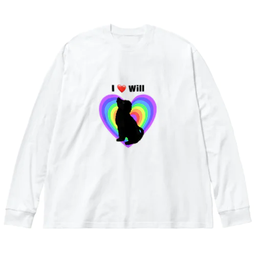 I❤️WILL ビッグシルエットロングスリーブTシャツ