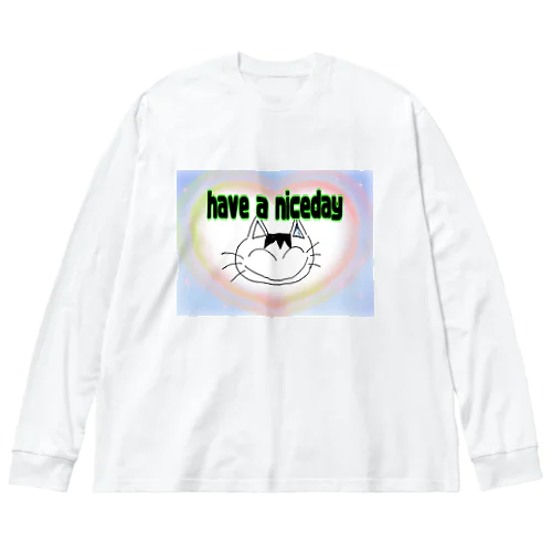 ポ多美☆@have a nice day Big Long Sleeve T-Shirt