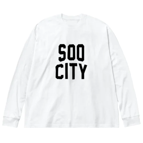 曽於市 SOO CITY ビッグシルエットロングスリーブTシャツ