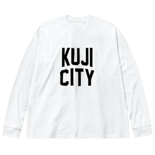 久慈市 KUJI CITY ビッグシルエットロングスリーブTシャツ