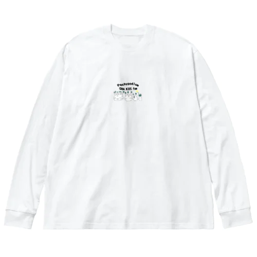 あ ビッグシルエットロングスリーブTシャツ