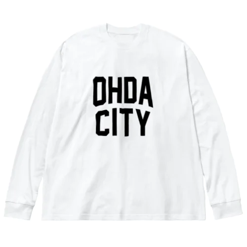 大田市 OHDA CITY ビッグシルエットロングスリーブTシャツ