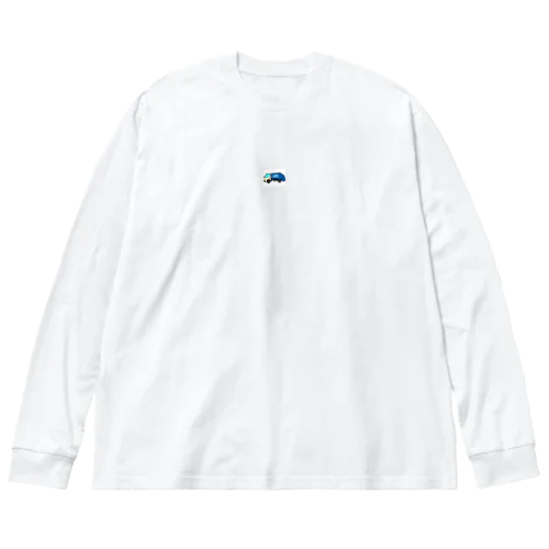 ゴミ収集車 ビッグシルエットロングスリーブTシャツ