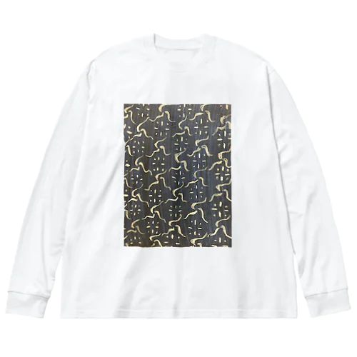 オリジナルパターン Big Long Sleeve T-Shirt