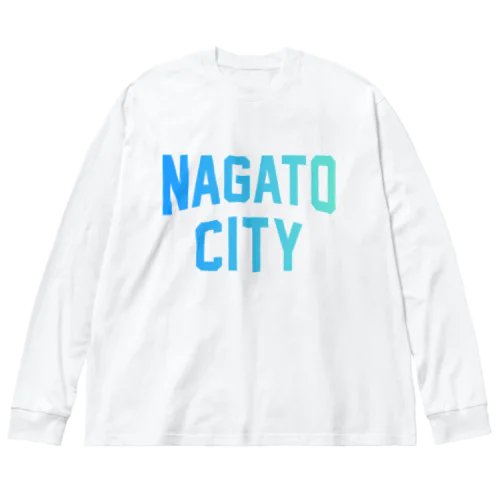 長門市 NAGATO CITY ビッグシルエットロングスリーブTシャツ