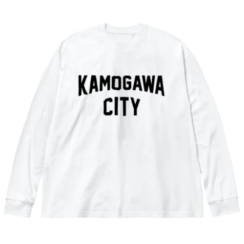 鴨川市 KAMOGAWA CITY ビッグシルエットロングスリーブTシャツ