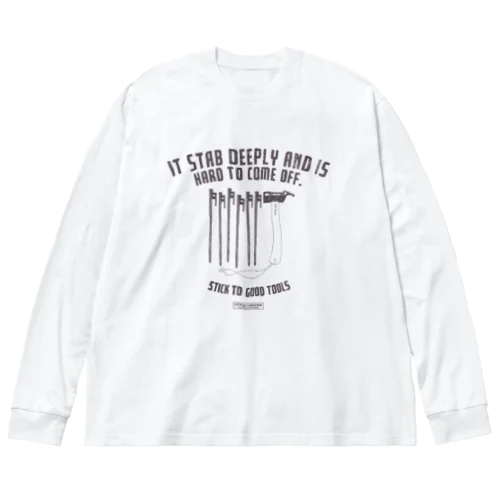 ペグハンマー ビッグシルエットロングスリーブTシャツ