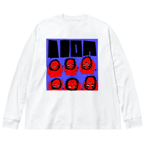 lion ビッグシルエットロングスリーブTシャツ