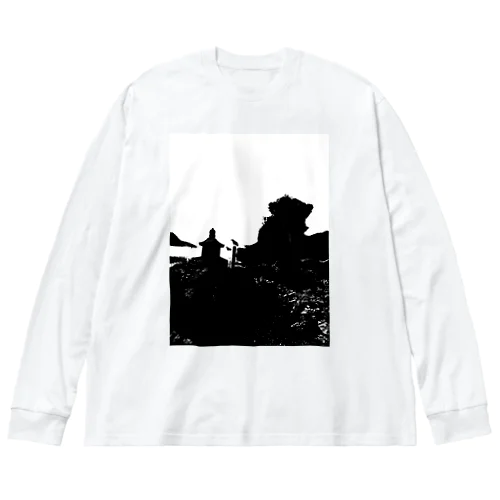 osorezan Big Long Sleeve T-Shirt