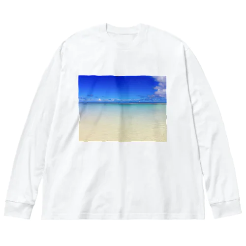 western sandy beach ビッグシルエットロングスリーブTシャツ