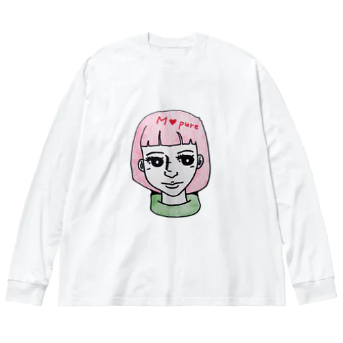 Mpure エムピュア ビッグシルエットロングスリーブTシャツ