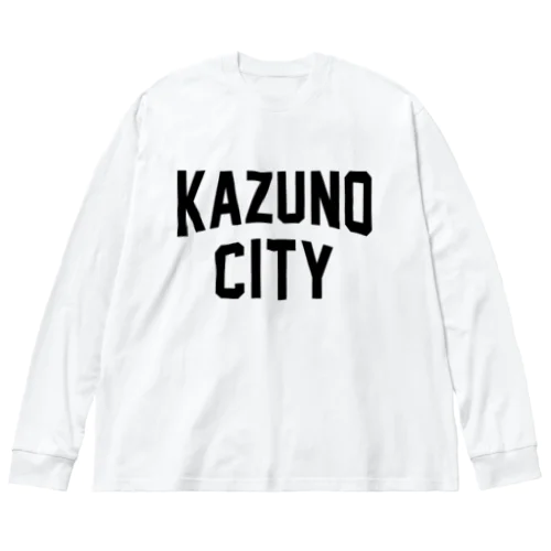 鹿角市 KAZUNO CITY ビッグシルエットロングスリーブTシャツ