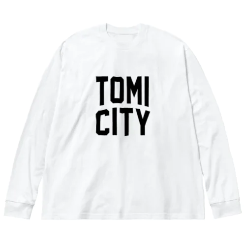 東御市 TOMI CITY ビッグシルエットロングスリーブTシャツ