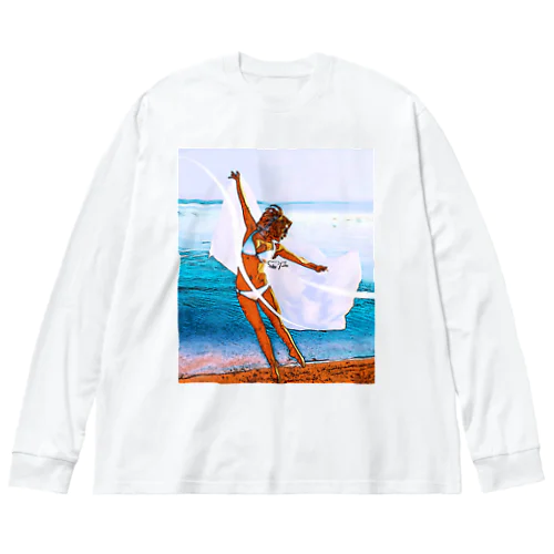 Summer Girl - Stay Fearless Version #1 Big Long Sleeve T-Shirt
