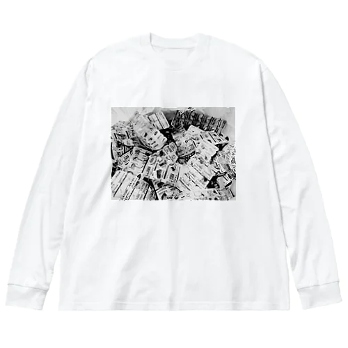 メンヘラお薬残骸写真 Big Long Sleeve T-Shirt