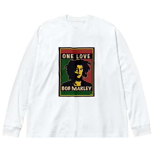 BOB MARLEY [ONE LOVE] Big Long Sleeve T-Shirt