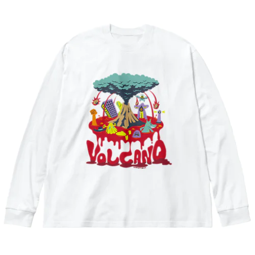 VOLCANO ビッグシルエットロングスリーブTシャツ