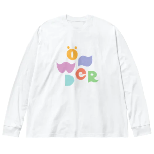 Wo(a)nder ビッグシルエットロングスリーブTシャツ