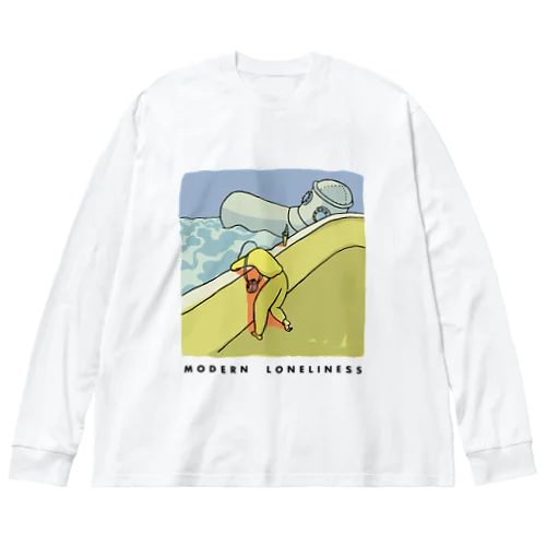 潜水艇 ビッグシルエットロングスリーブTシャツ