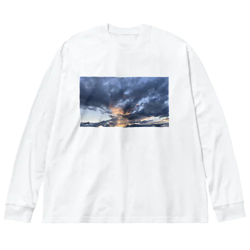 色彩 Big Long Sleeve T-Shirt