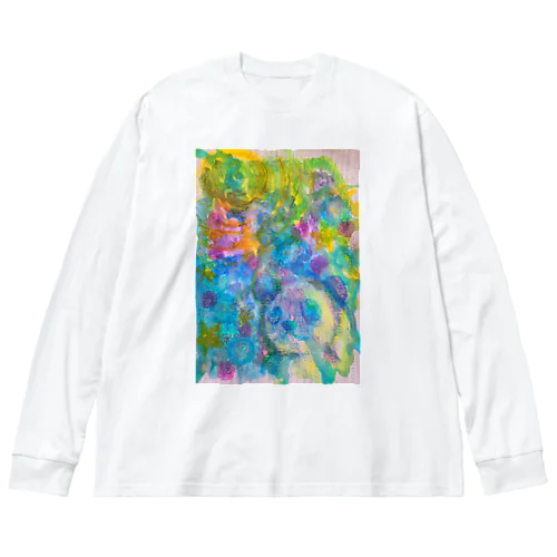 パンダの願い Big Long Sleeve T-Shirt