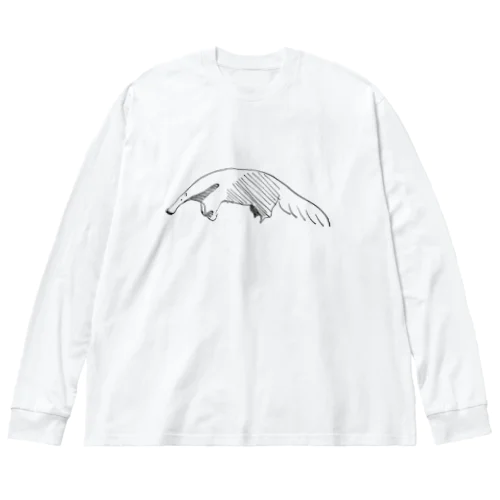 オオアリクイちゃん Big Long Sleeve T-Shirt