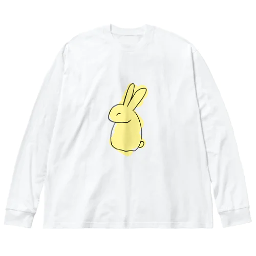 きいろいうさぎ Big Long Sleeve T-Shirt