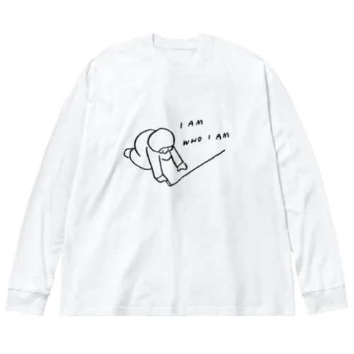 私は私。 ビッグシルエットロングスリーブTシャツ