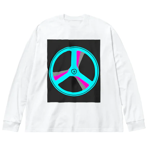 3バトンホイール Big Long Sleeve T-Shirt