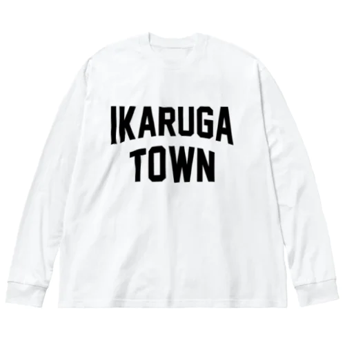 斑鳩町 IKARUGA TOWN Big Long Sleeve T-Shirt