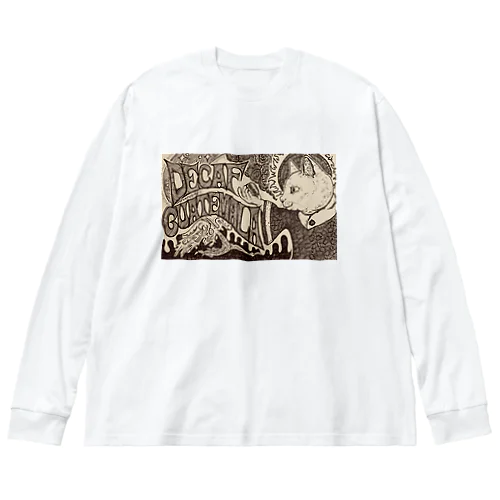 珈琲のカミサマ(2020年・ほさかまき作品) Big Long Sleeve T-Shirt