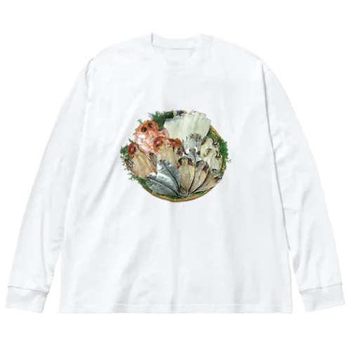 新鮮なひもの Big Long Sleeve T-Shirt