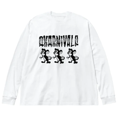 SKARNIVALS ビッグシルエットロングスリーブTシャツ