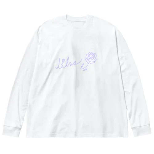 リラローズ ビッグシルエットロングスリーブTシャツ