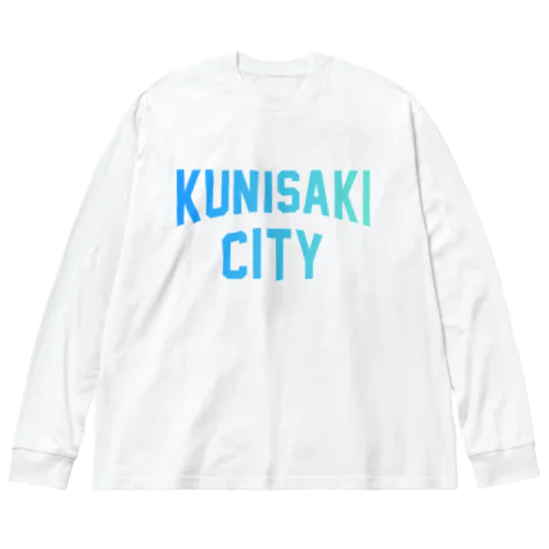 国東市 KUNISAKI CITY ビッグシルエットロングスリーブTシャツ