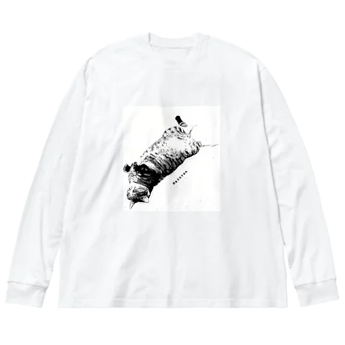 Hesoten Clubへようこそ😺🐾 ビッグシルエットロングスリーブTシャツ