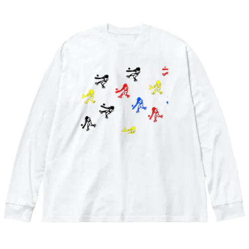 野球めいいっぱい 野球 Big Long Sleeve T-Shirt