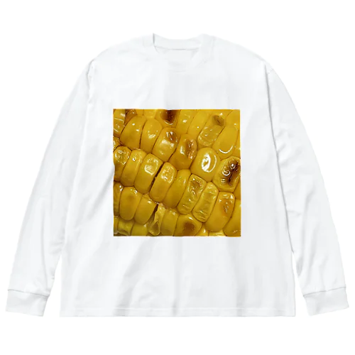 焼きとうもろこし Big Long Sleeve T-Shirt