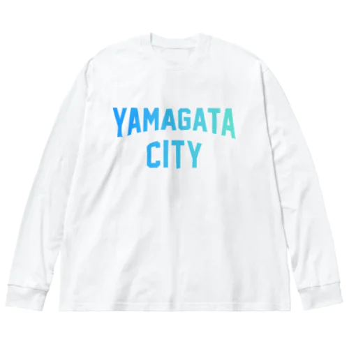 山県市 YAMAGATA CITY ビッグシルエットロングスリーブTシャツ