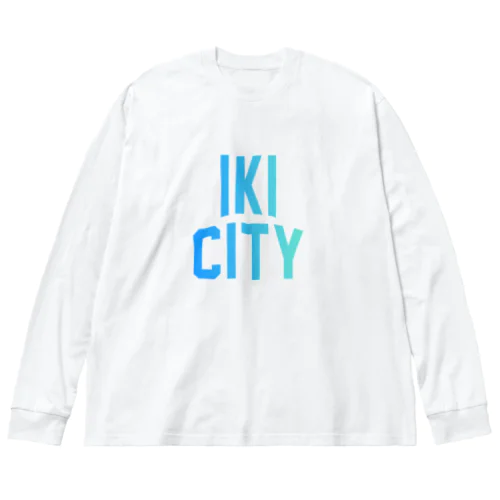 壱岐市 IKI CITY ビッグシルエットロングスリーブTシャツ