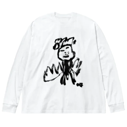 だいぶつさま Big Long Sleeve T-Shirt