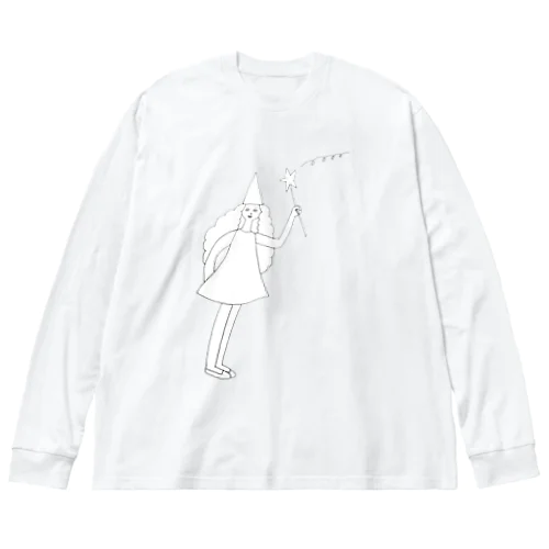 妖精⭐︎まややん ビッグシルエットロングスリーブTシャツ