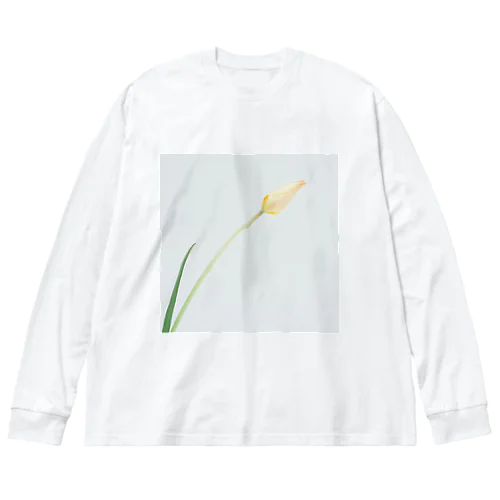 flower_001 ビッグシルエットロングスリーブTシャツ