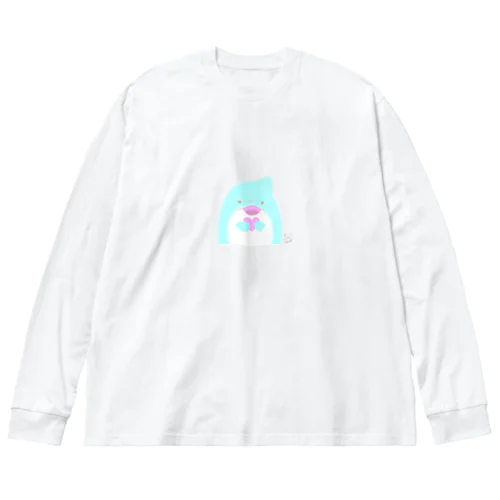 ゆるふわーず♡いるか ビッグシルエットロングスリーブTシャツ