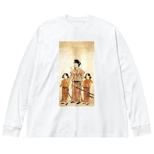 聖徳太子 Big Long Sleeve T-Shirt