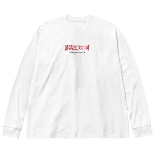 ルサンチマン ビッグシルエットロングスリーブTシャツ