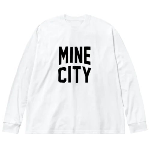 美祢市 MINE CITY ビッグシルエットロングスリーブTシャツ