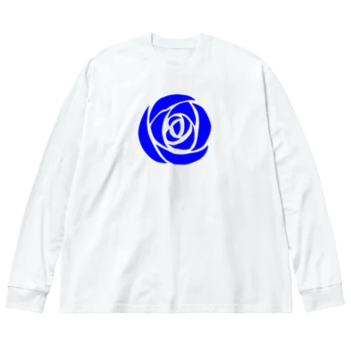 青薔薇 Big Long Sleeve T-Shirt