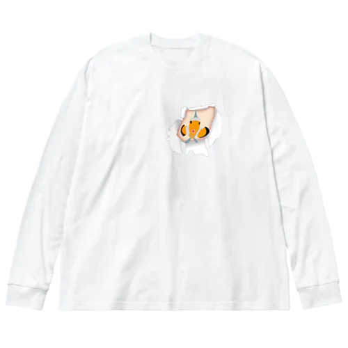 【ダミー】破れから隠隈魚(カクレクマノミ) Big Long Sleeve T-Shirt