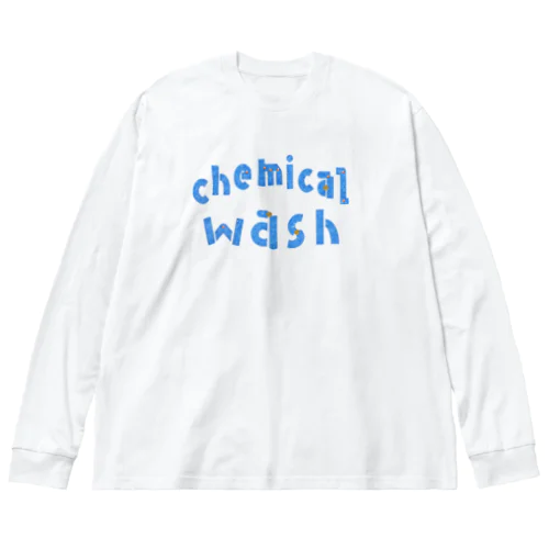 chemical wash ケミカルウォッシュ 283 ビッグシルエットロングスリーブTシャツ